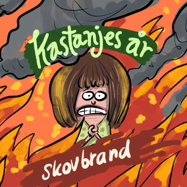 Kastanje og Skovbranden af Anders Morgenthaler
