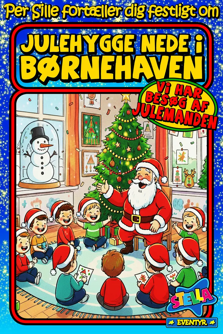 Per Sille fortæller dig om sød julehygge nede i børnehaven hvor den sjove og festlige julemand kommer på besøg og juler med af Per Sille
