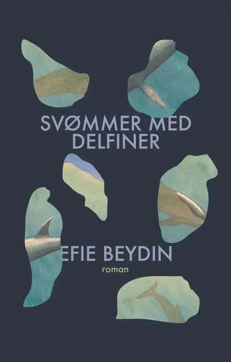 Svømmer med delfiner af Efie Beydin