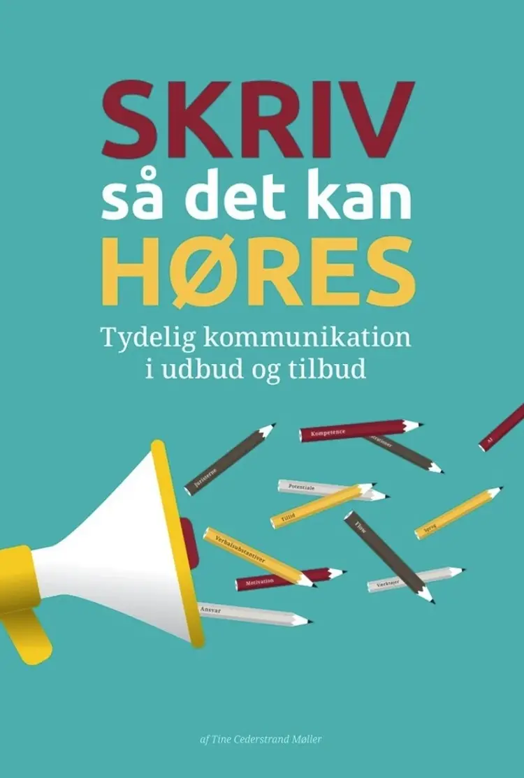 Skriv så det kan høres af Tine Cederstrand Møller