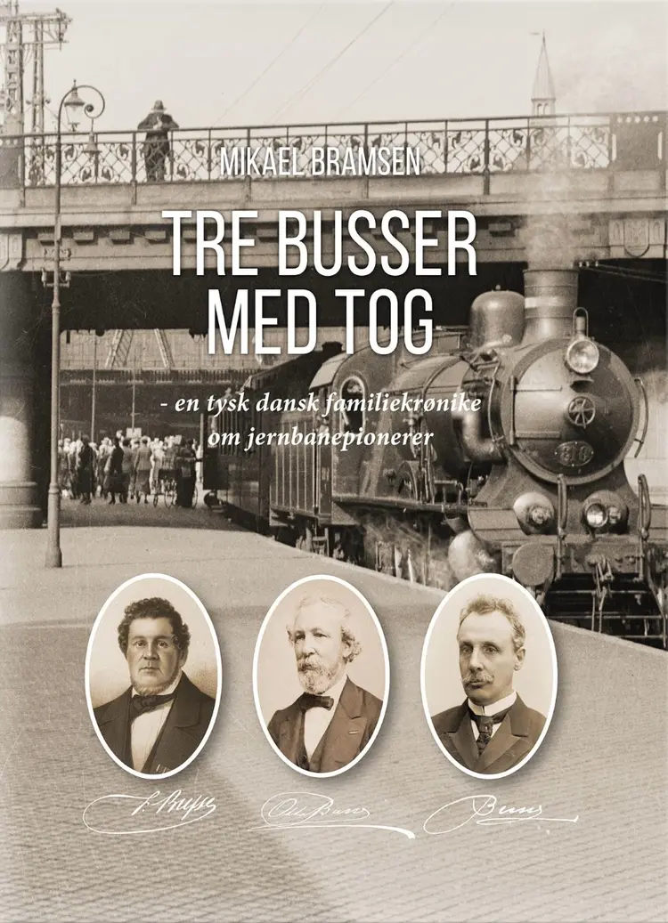 Tre Busser med Tog af Mikael Bramsen