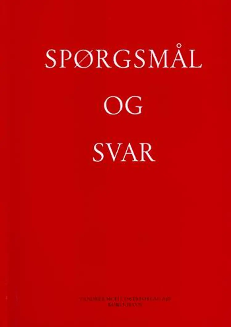 Spørgsmål og svar af Michael Agerskov
