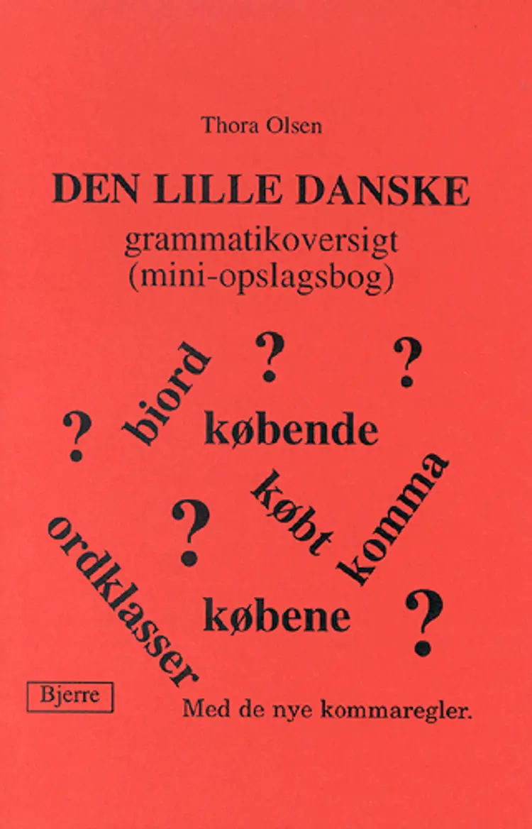 Den lille danske grammatikoversigt af Thora Olsen