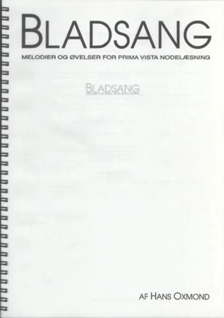 Bladsang af Hans Oxmond