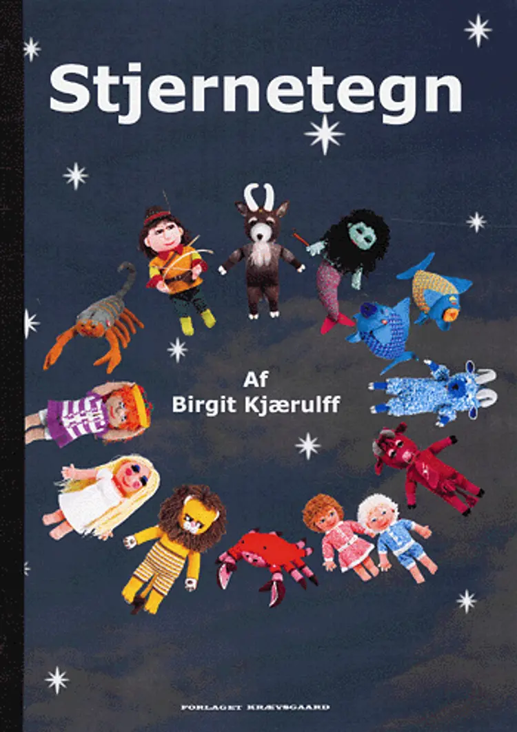 Stjernetegn i strikkedesign af Birgit Kjærulff
