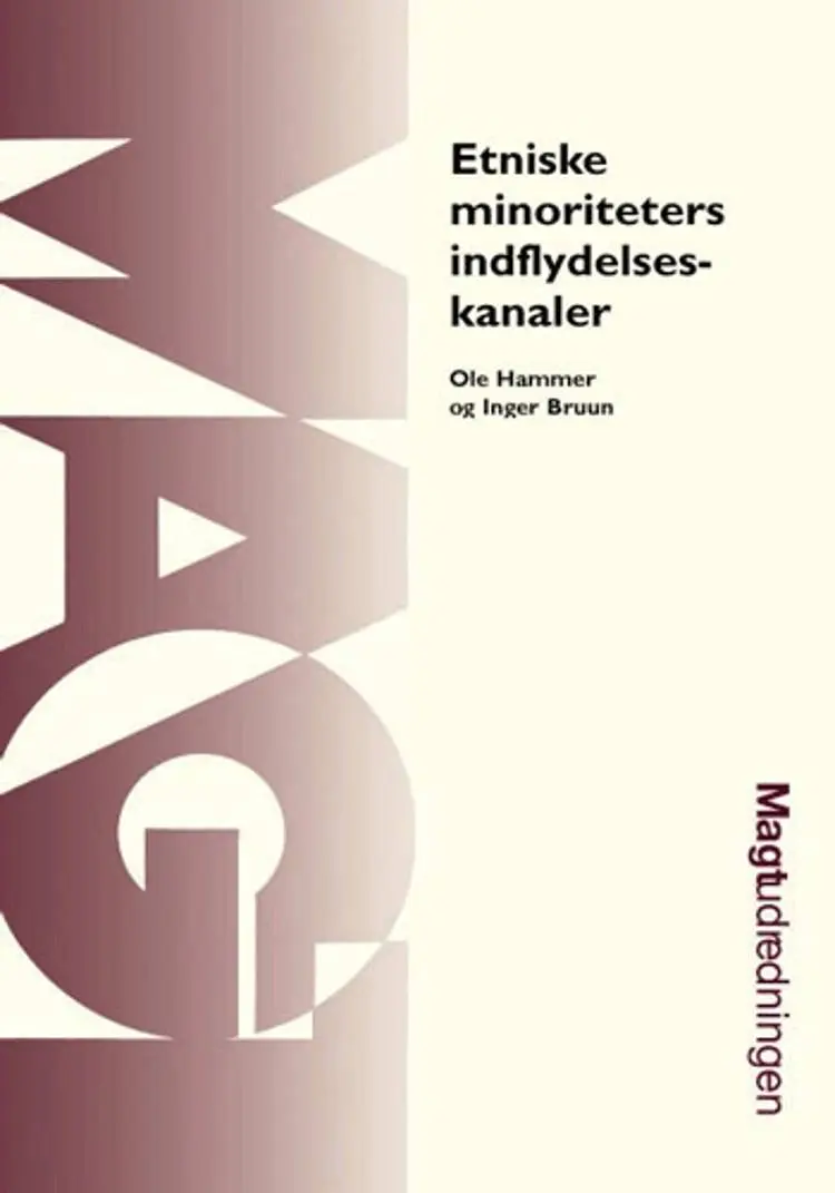 Etniske minoriteters indflydelseskanaler af Ole Hammer