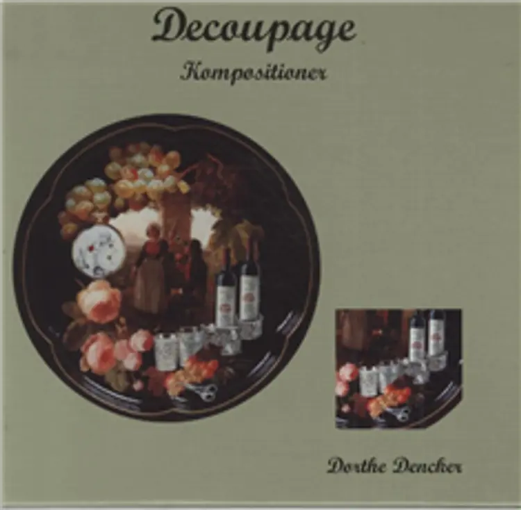 Decoupage kompositioner af Dorthe Dencker