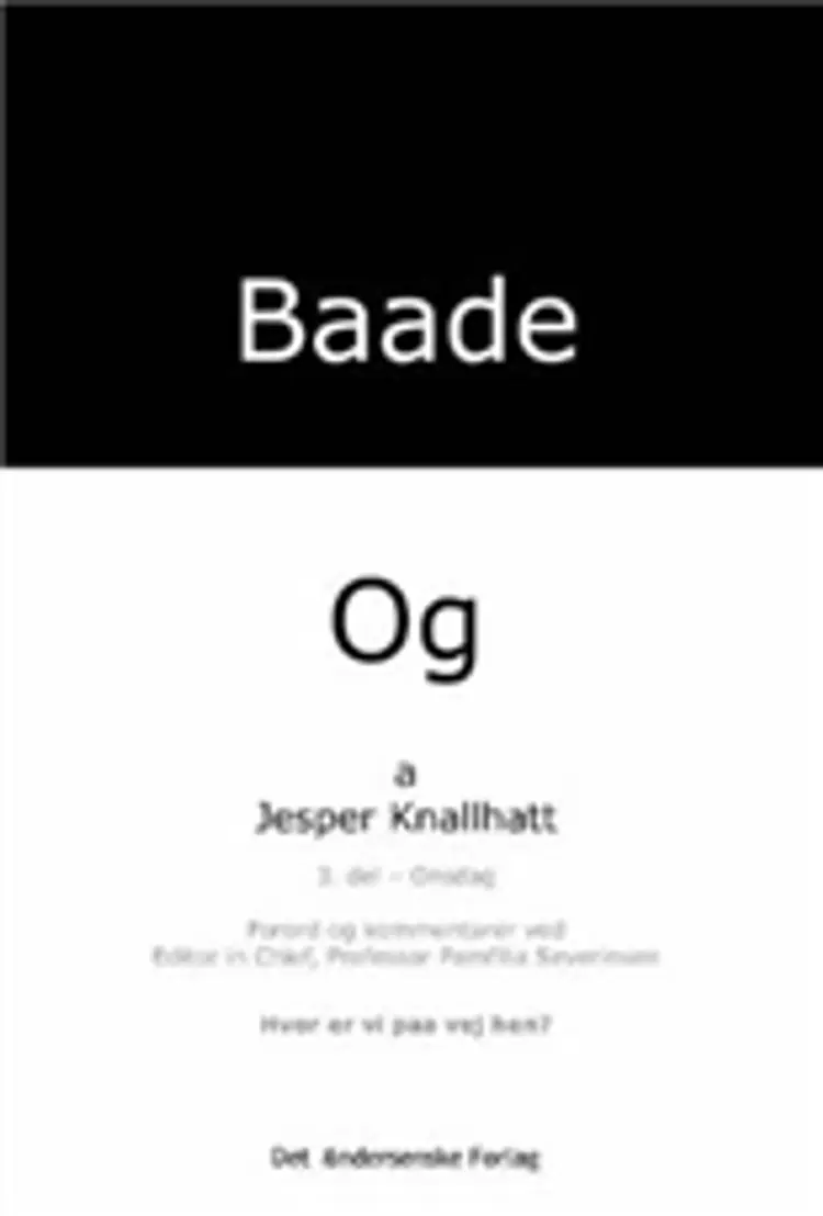 Baade - og Onsdag af Jesper Knallhatt
