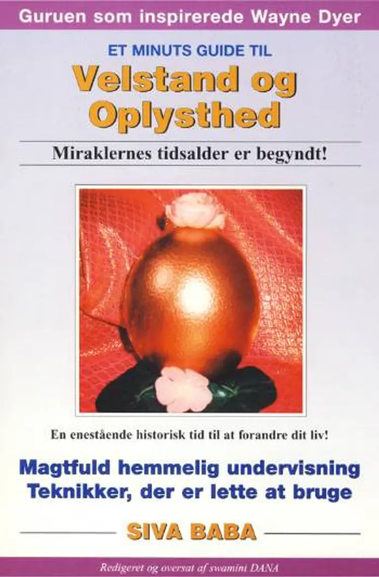 Et minuts guide til velstand og oplysthed af Siva Baba