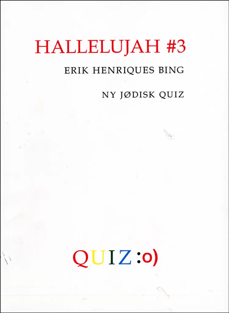Ny jødisk quiz af Erik Henriques Bing