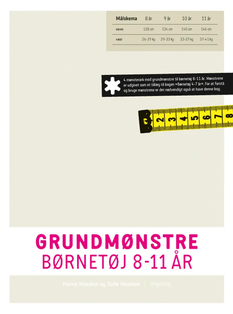 Grundmønstre, Børnetøj 8 -11 år af Hanne Meedom