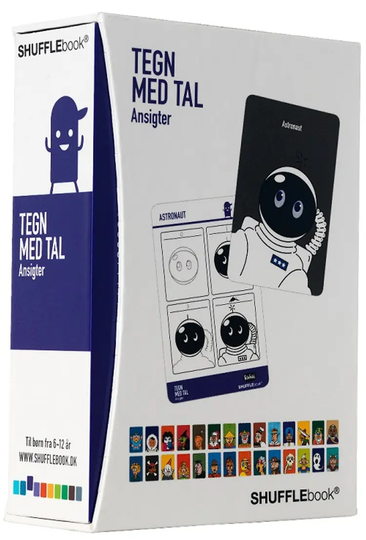 Tegn med tal - Ansigter
