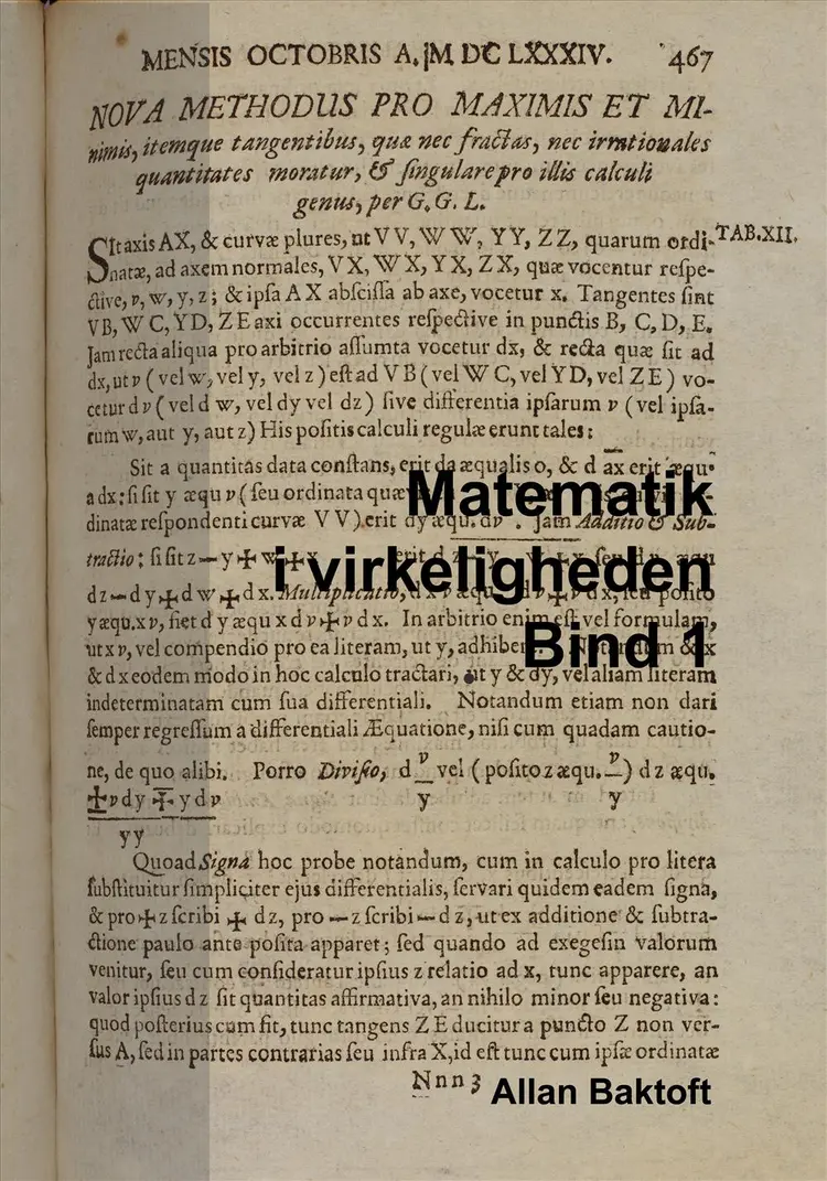 Matematik i virkeligheden af Allan Baktoft