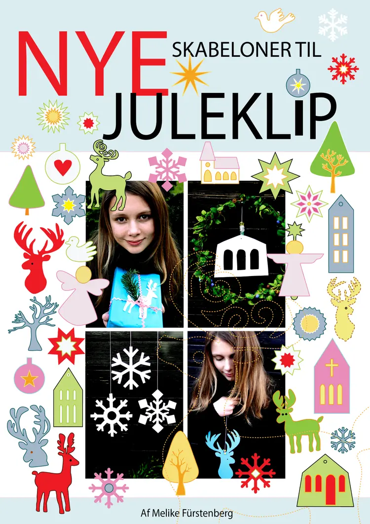 Nye skabeloner til juleklip af Melike Fürstenberg