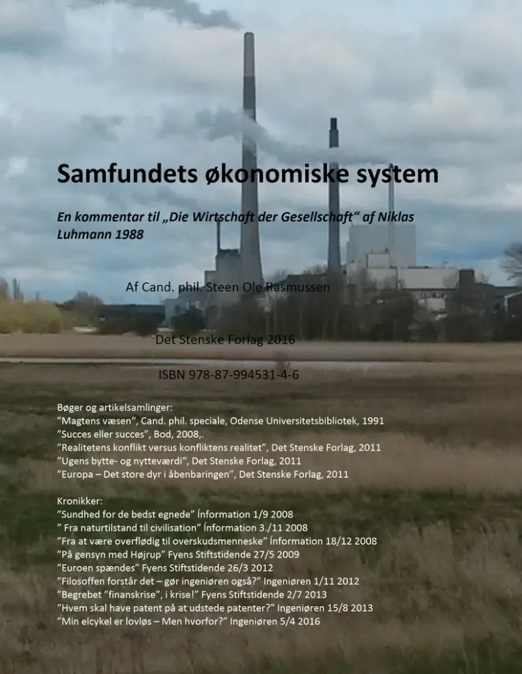 Samfundets økonomiske system af Steen Ole Rasmussen