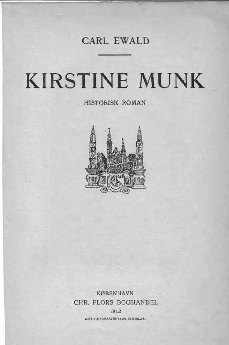 Kirstine Munk af Carl Ewald