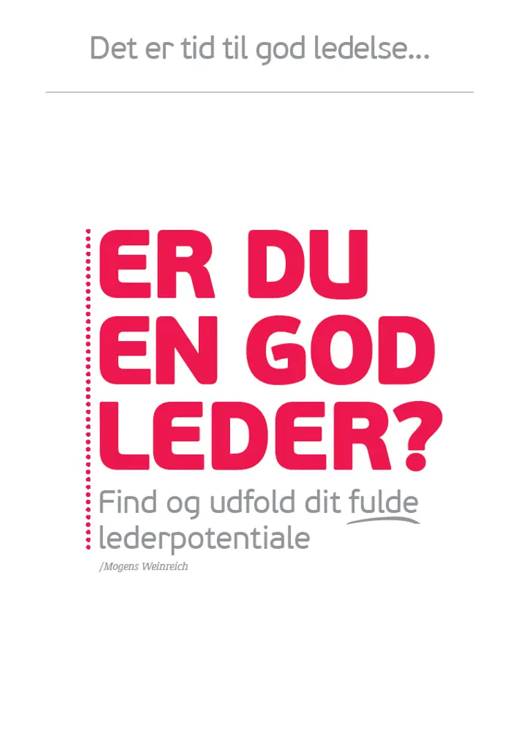 Er du en god Leder? af Mogens Weinreich