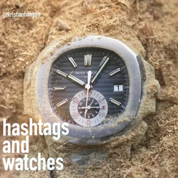 Hashtags and watches af Kristian Haagen