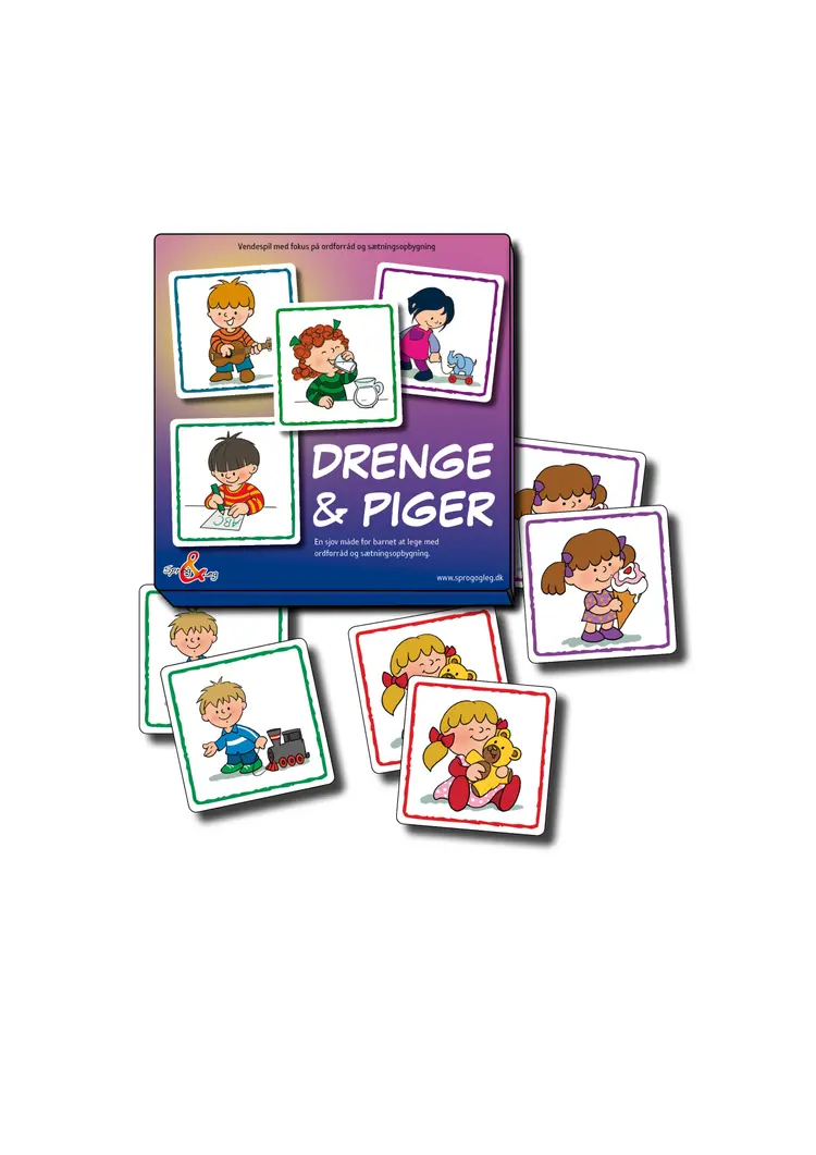 Drenge & Piger Vendespil af Sprog
