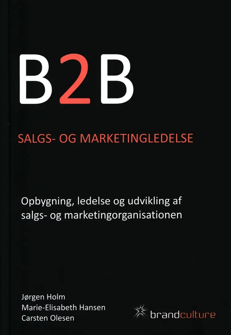 B2B Salgs- og marketingledelse af Jørgen Holm