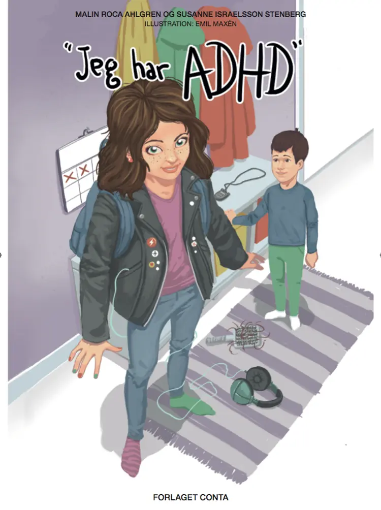Jeg har ADHD af Malin Roca Ahlgren