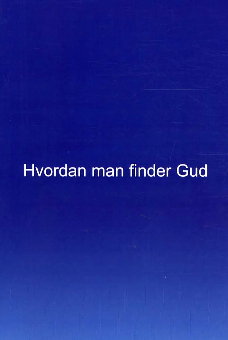 Hvordan man finder Gud af Robin Meaton