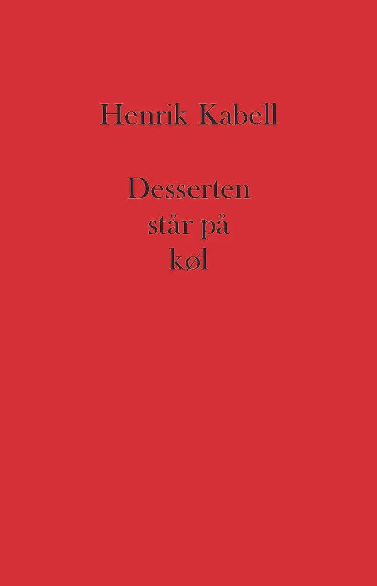 Desserten står på køl