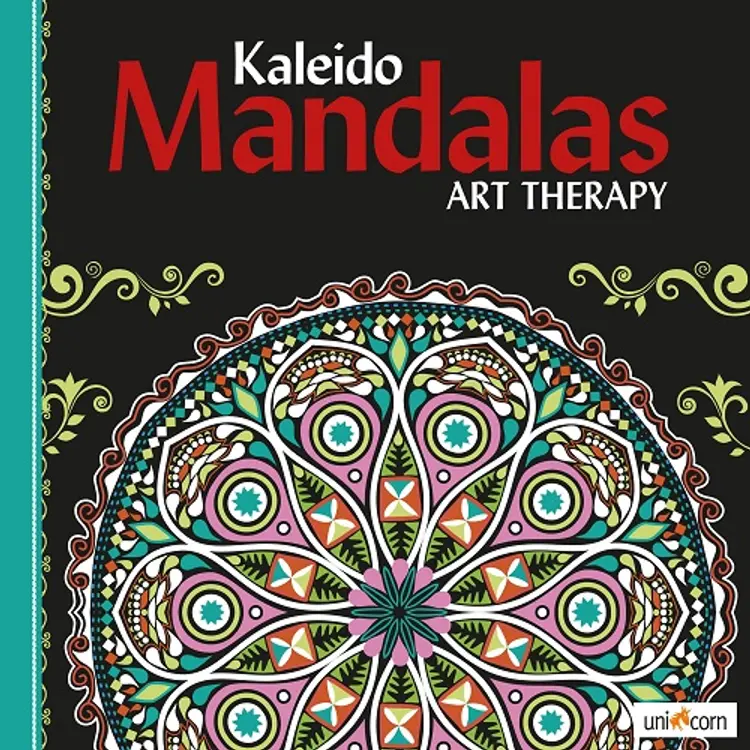 Kaleido Mandalas Art Therapy BLACK