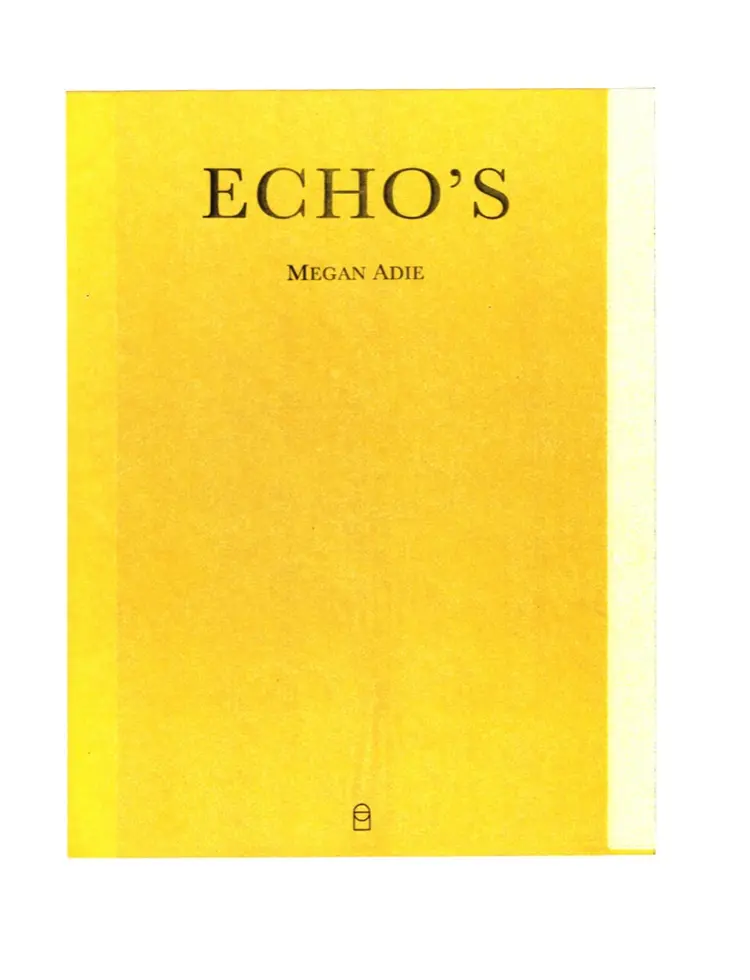 Echo´s af Megan Adie