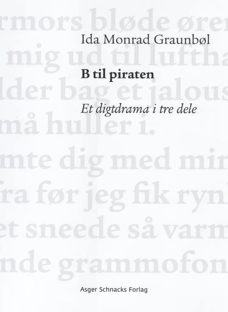 B til piraten af Ida Monrad Graunbøl