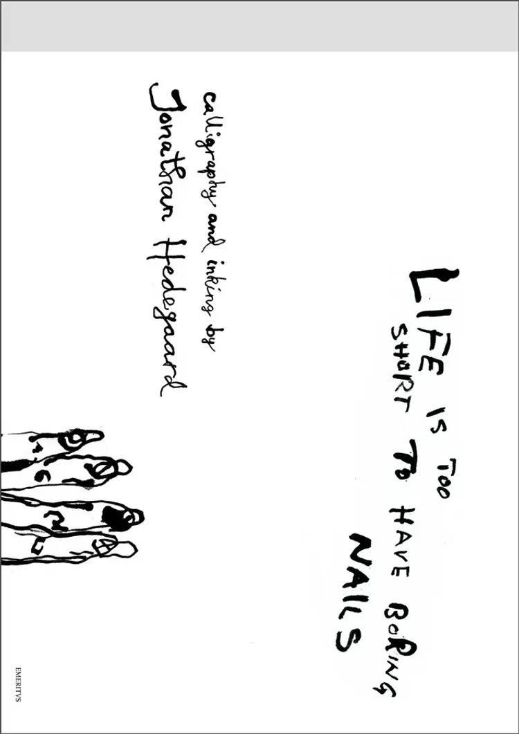 Life is too short to have boring nails af Jonathan Hedegaard