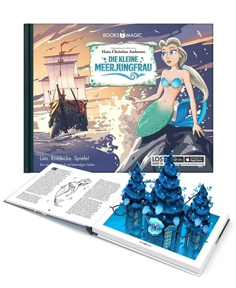 Die kleine Meerjungfrau - ein magisches Augmented Reality Buch af Johnny Overgaard Haarup