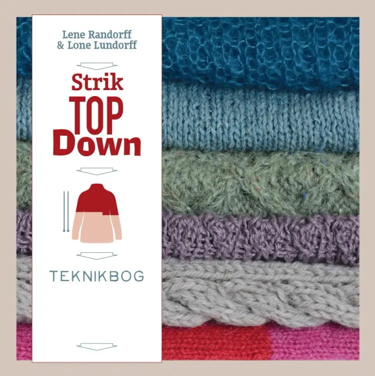 Strik Top Down af Lene Randorff