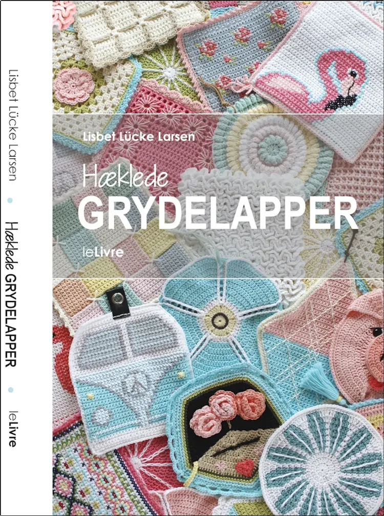 Hæklede grydelapper af Lisbet Lücke Larsen