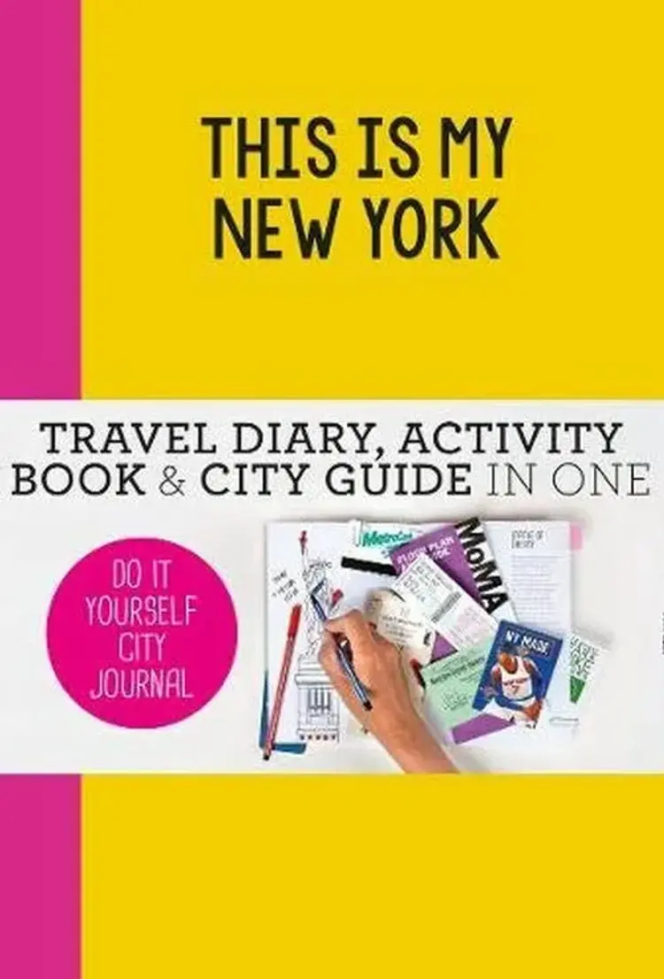This is my New York: Travel Diary, Activity Book & City Guide in One - Petra de Hamer af Petra de Hamer