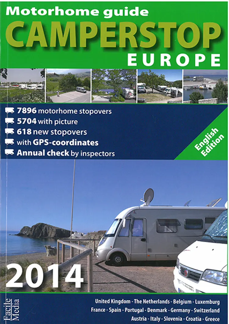 Motorhome Guide Camperstop Europe af Anne van den Dobbelsteen