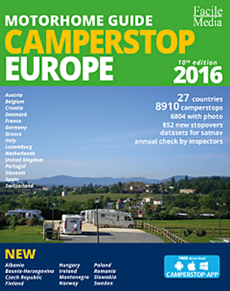 Camperstop Europe 2016 Motorhome Guide
