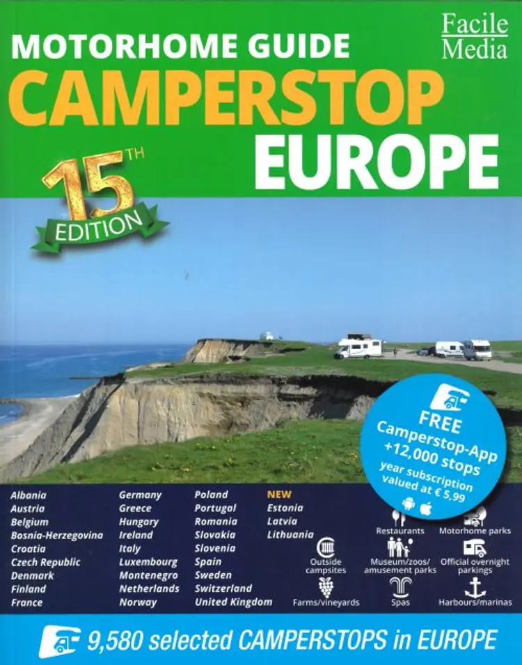 Camperstop Europe Motorhome Guide af Facile Media