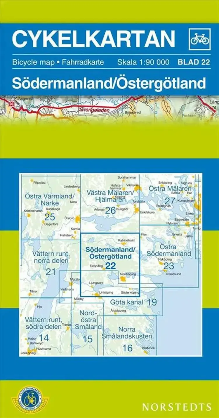 Södermanland / Östergötland af Norstedts