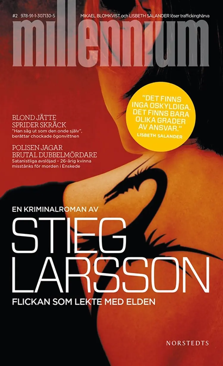 Flickan som lekte med elden af Stieg Larsson