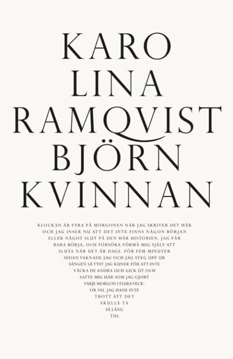 Björnkvinnan af Karolina Ramqvist