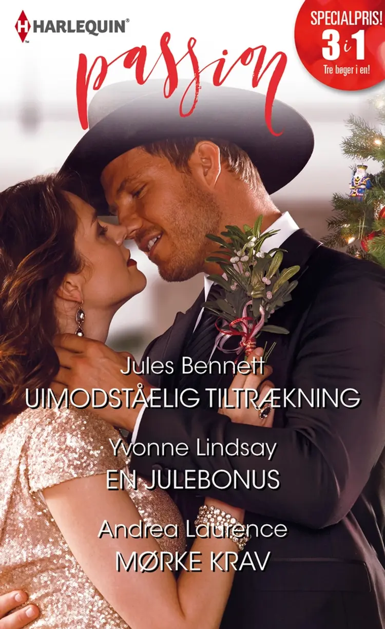 Uimodståelig tiltrækning/En julebonus/Mørke krav af Jules Bennett