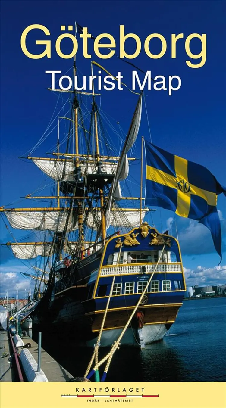 Göteborg tourist map af Göteborg