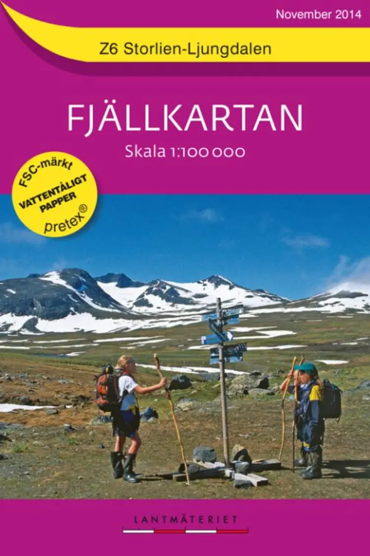 Storlien - Ljungdalen af Lantmäteriet