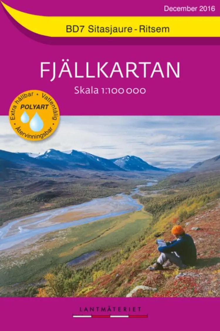 Sitasjaure-Ritsem af Lantmäteriet