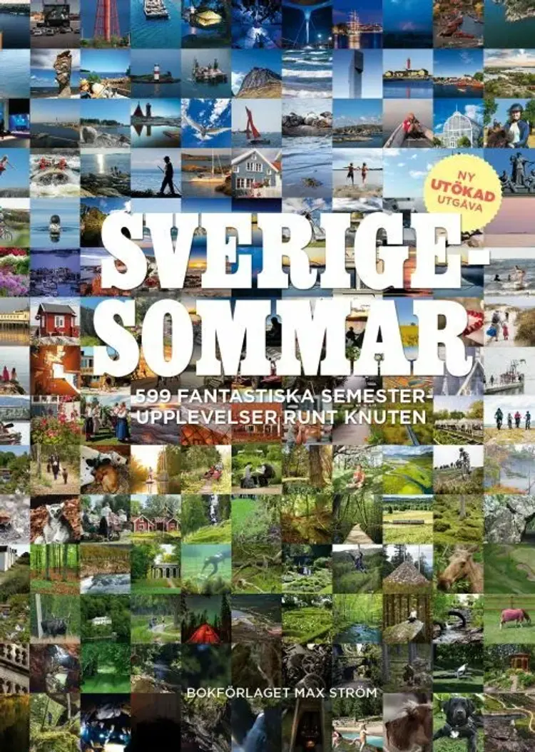 Sverigesommar : 599 fantastiska semesterupplevelser runt knuten af Johan Tell