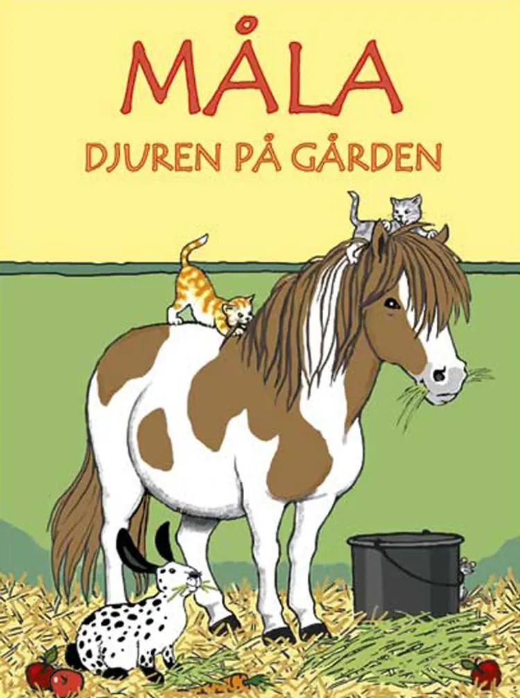 Måla djuren på gården af Hjelm Förlag