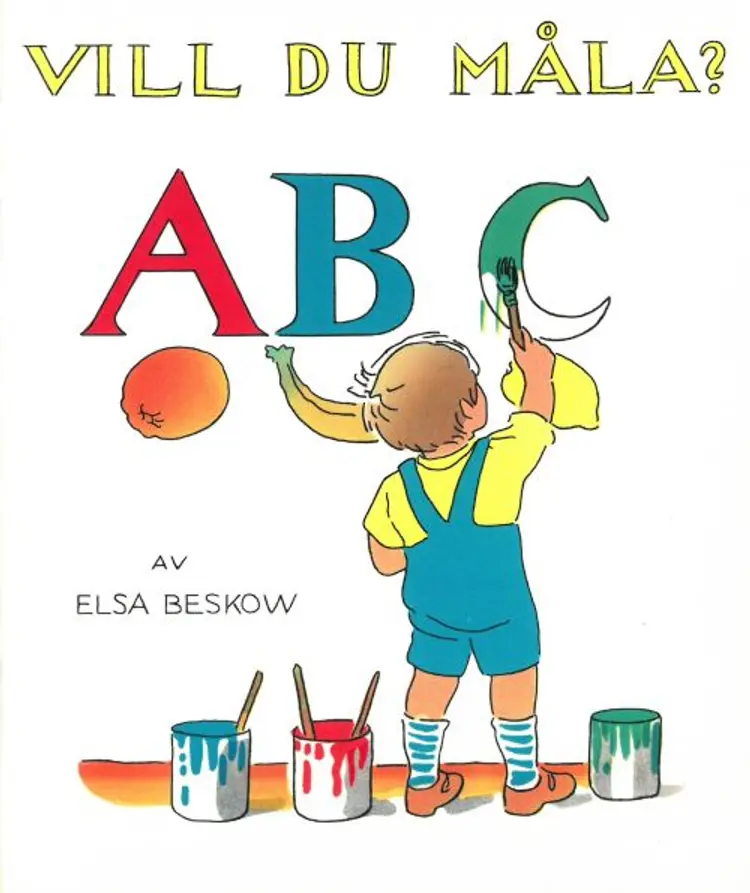 Vill du måla? ABC af Hjelm Förlag
