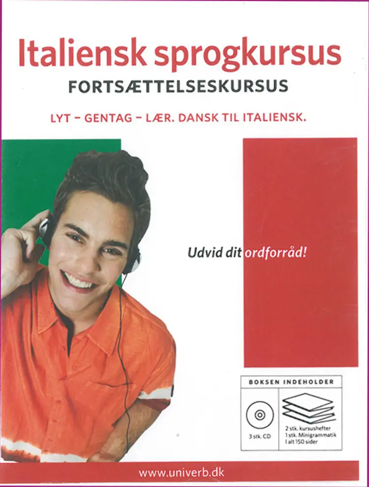 Italiensk fortsættelseskursus af Univerb