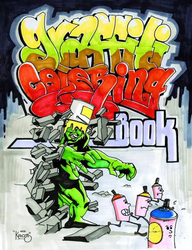 Graffiti coloring book af Uzi (ed.)